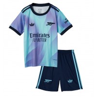 Echipament fotbal Arsenal Tricou Treilea 2024-25 pentru copii maneca scurta (+ Pantaloni scurti)